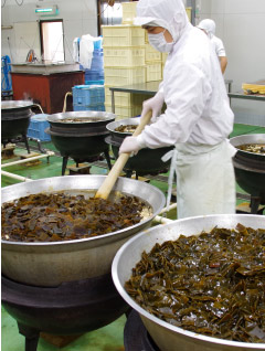 ほかではまねできない「直火釜炊き」